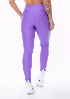 Conjunto Calça + Top legging equilibrium lilás